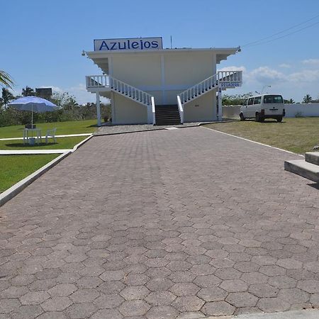 Hotel Azulejos Playa Chachalacas ภายนอก รูปภาพ