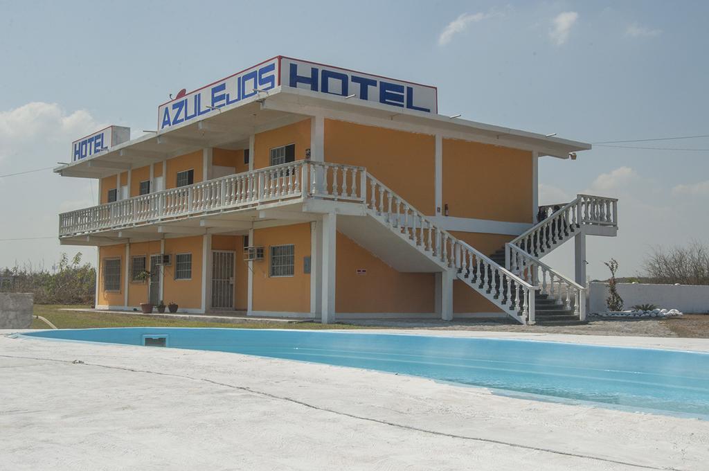 Hotel Azulejos Playa Chachalacas ภายนอก รูปภาพ