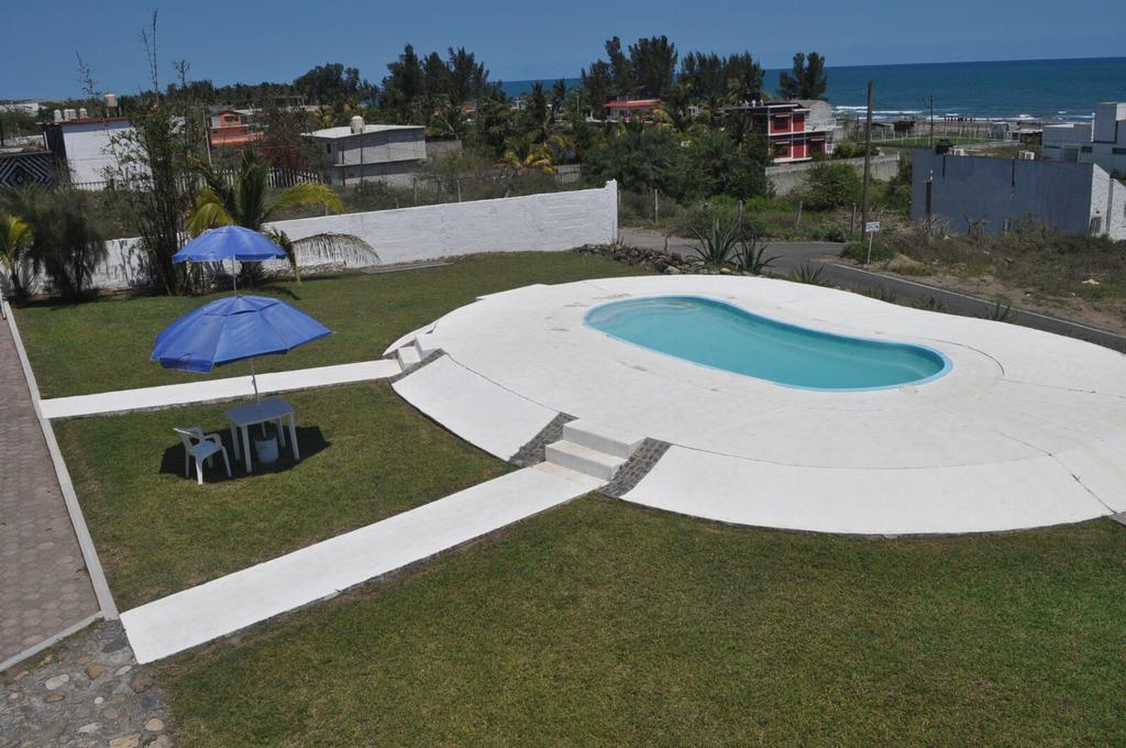 Hotel Azulejos Playa Chachalacas ภายนอก รูปภาพ